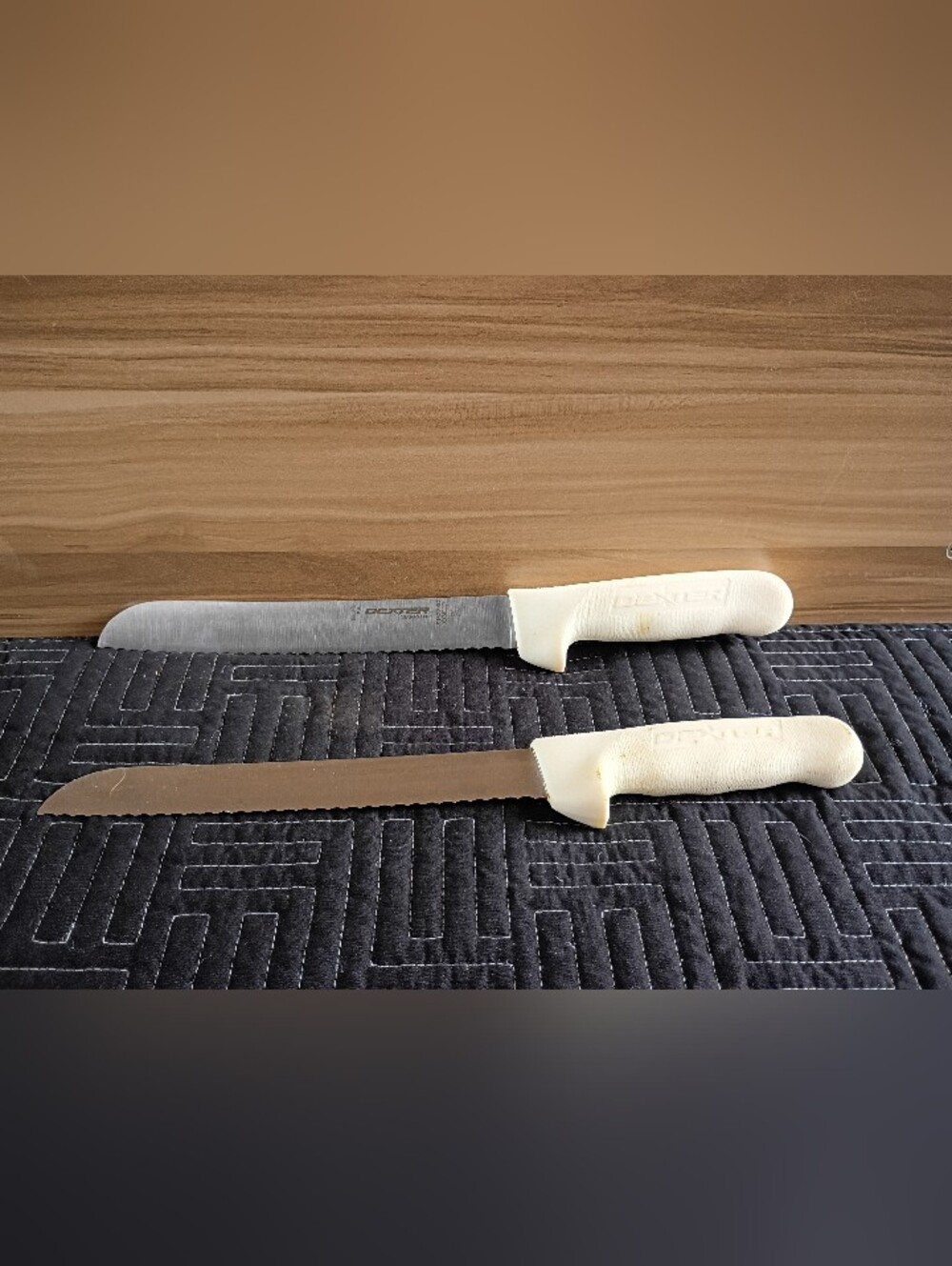 Dexter-Russell Sani-Safe S162-8SC , an 8-inch scalloped-edge